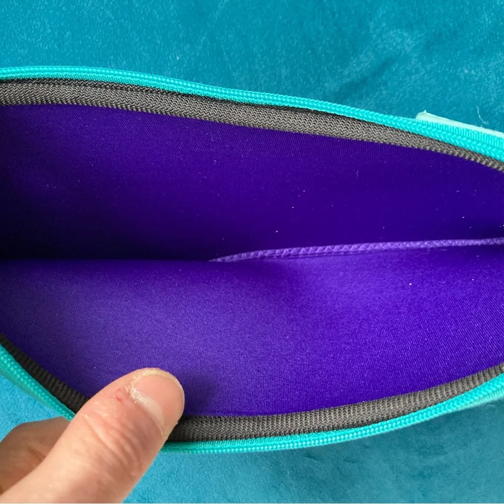 Santoro London Mirabelle Small Zipper Clutch Bag Miss Peacock